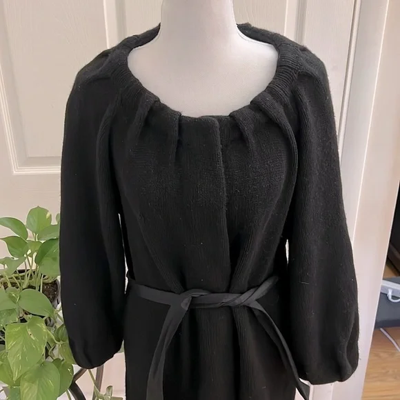 VINCE Cashmere Woman's Alpaca/Wool blend mini dress/ sweater - Size Med - Picture 3 of 10